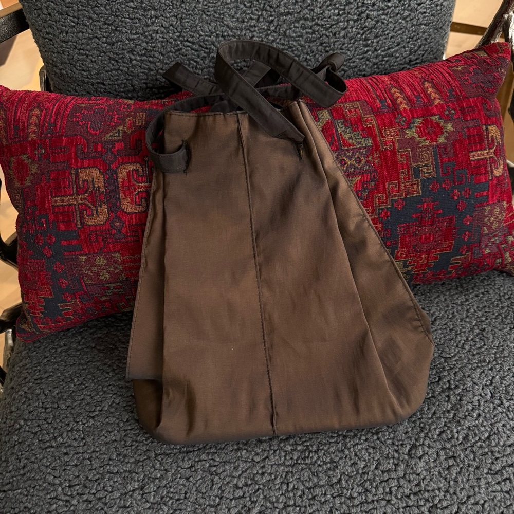 Brown Bucket Bag